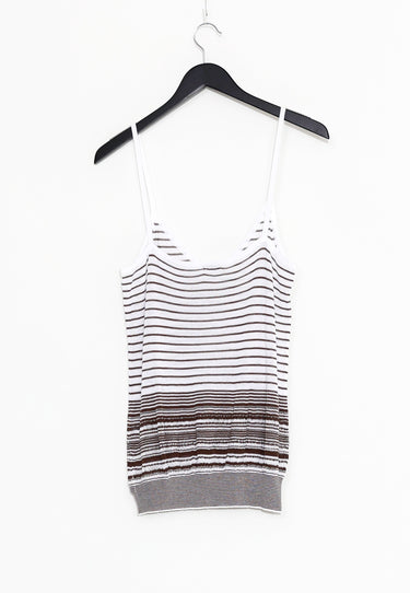 SHANGHAI IN MYA LINEN - BrownWhite
