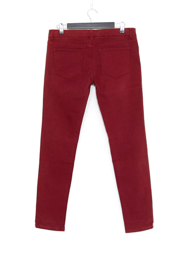 PANTALONE TASCHE BULL STRIP PANTS - Weinrot