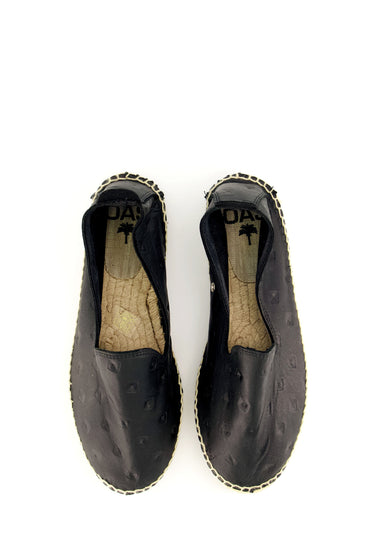 BLACK SLIP-INS IN IMITATION LEATHER SLIP-INS - Black
