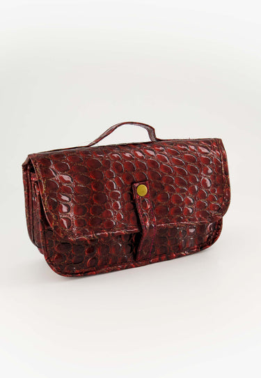 SNAKE TOILET BAGS - Red