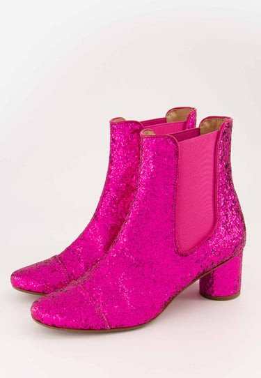 GLITTERBOOTS SKOR - Cerise