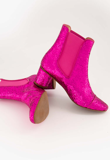 GLITTERBOOTS SKOR - Cerise