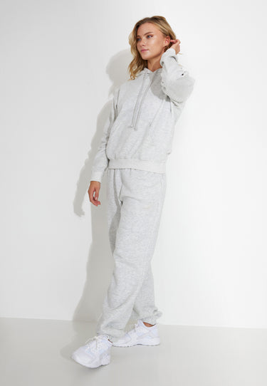 SWEATPANTS JOGGING PANTS - Light gray melange