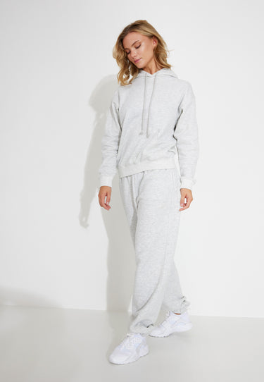 HOODIE IS - Hoodie - 008 Light gray melange