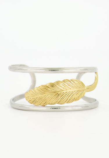 BRACELET GOLD FEATHERS ACCESSORIES / BRACELET - Multicolored