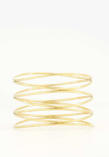 CUFF STRINGS GREENLADIES.SE - Brass Gold