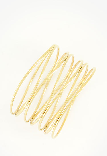 CUFF STRINGS GREENLADIES.SE - Brass Gold
