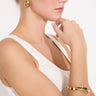ARMBAND GREENLADIES.SE - Mässingguld / Svart
