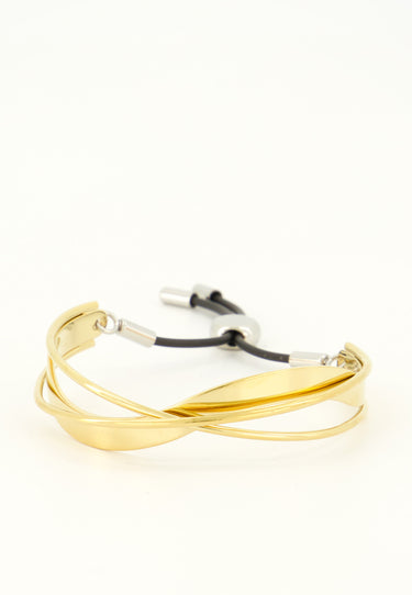 BRACELET GREENLADIES.SE - Brass Gold / Black