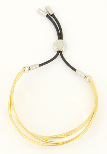BRACELET GREENLADIES.SE - Brass Gold / Black