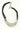 NECKLACE - Silver / Black