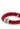 Strass-Vinyl-Charm-Accessoires / Armband - Burgund