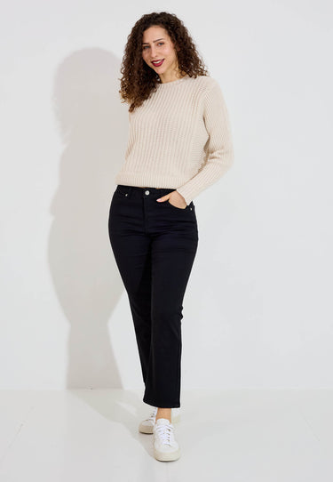 RELAXED SWEATER TRÖJA - Vit