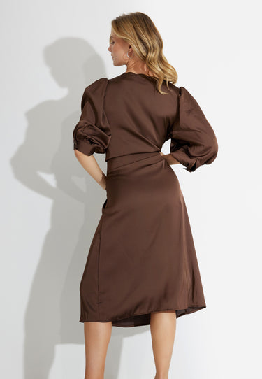 SWIMMING DRESS - Feeling - Brown
