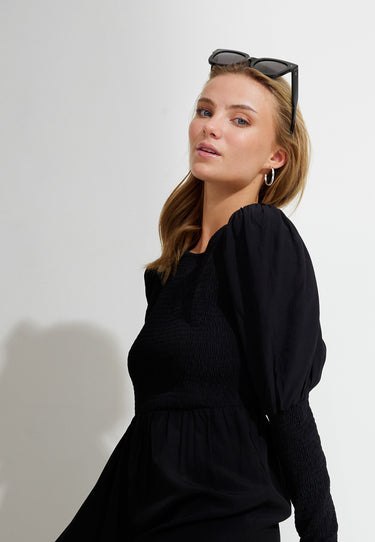 DRESS ARIYA SUN KLÄNNING - Svart