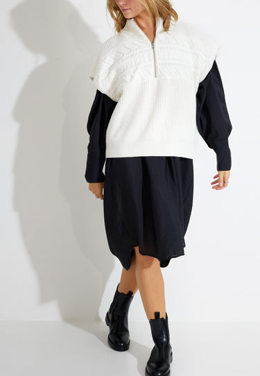 STICKAD VÄST ZIP - UP