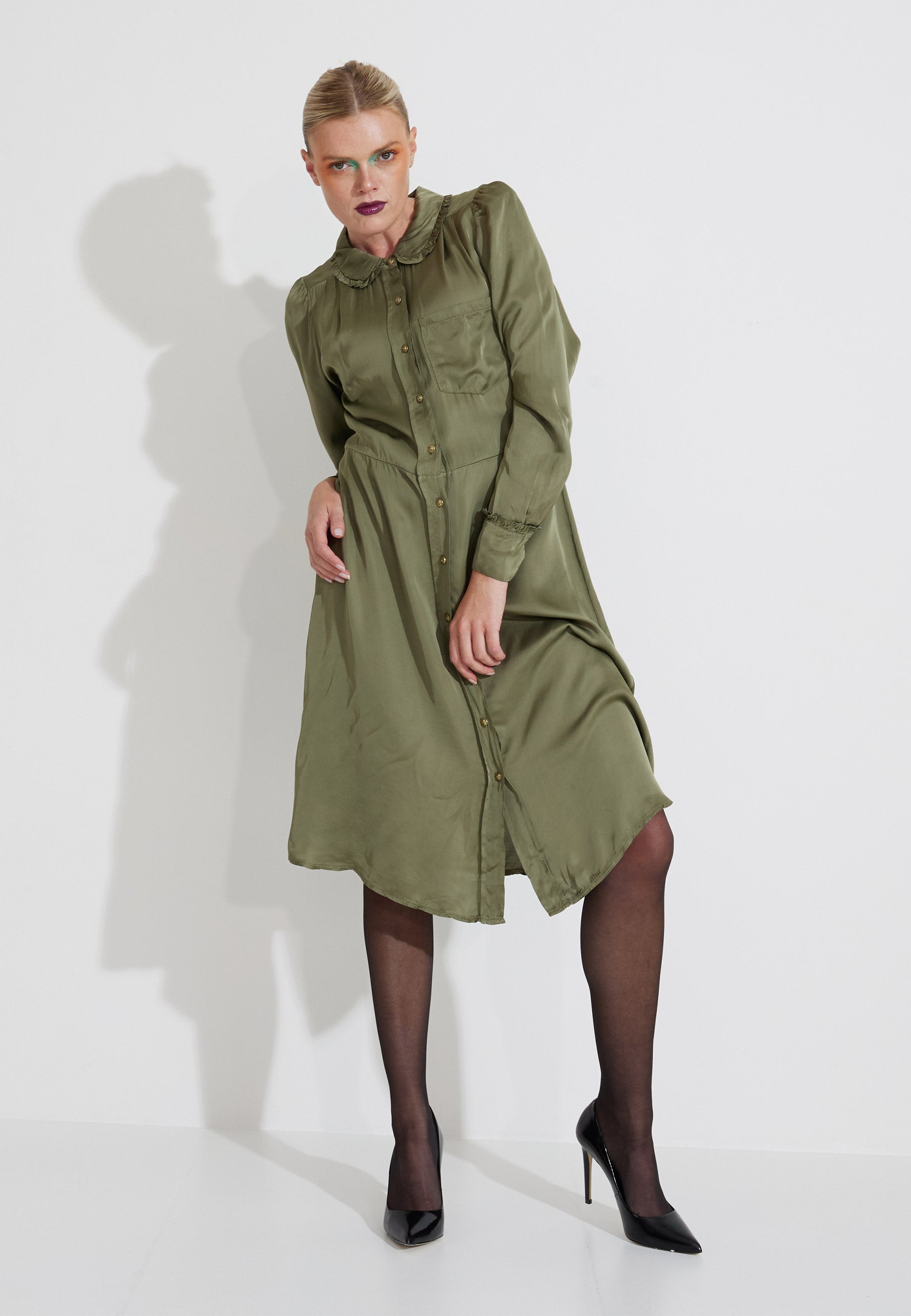 LEXI DRESS - Khaki