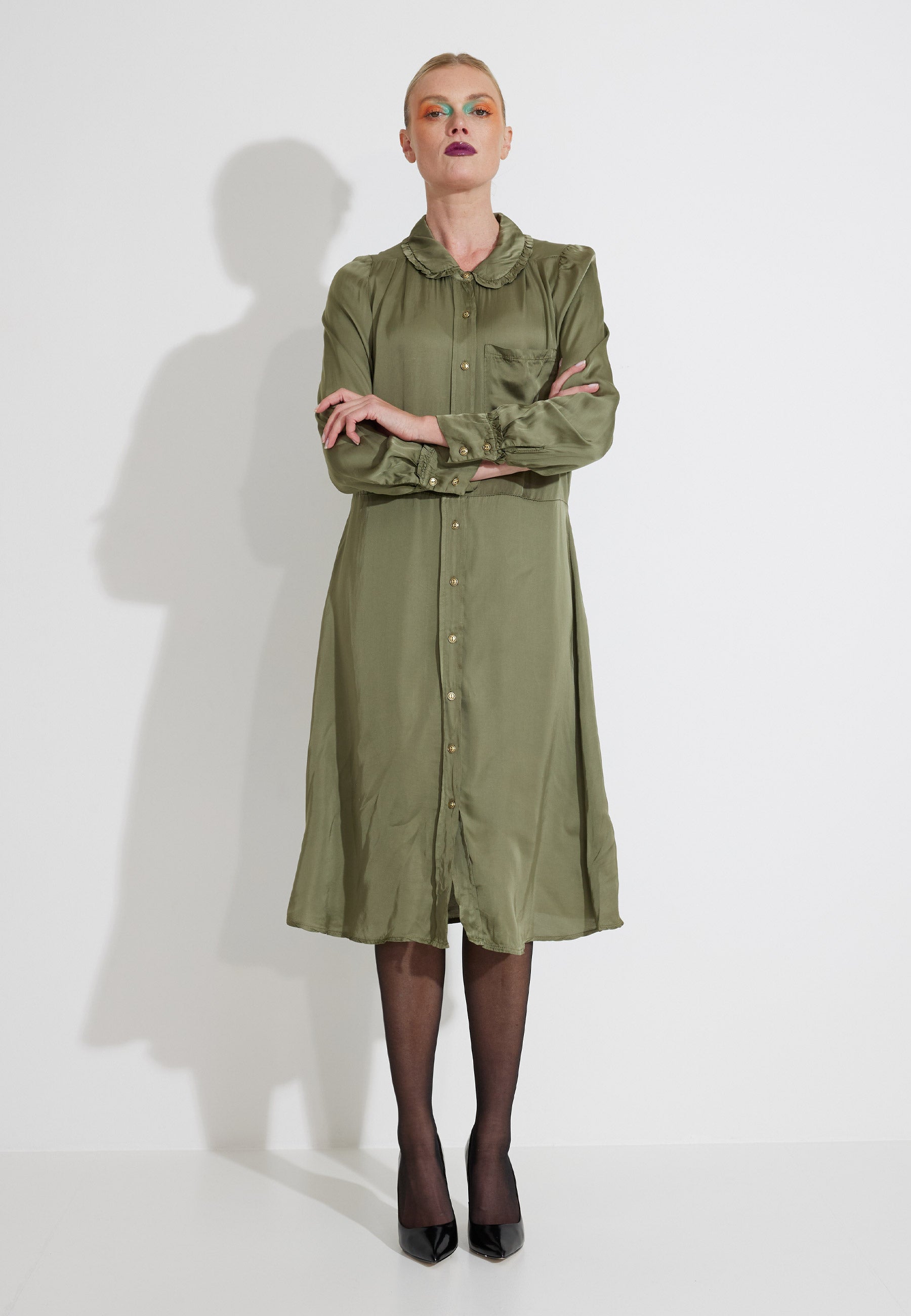 LEXI DRESS - Khaki