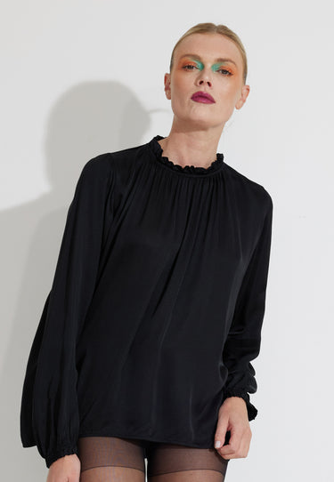 VALETTA BLOUSE - Black