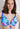 KERSTIN BH BIKINI - Monet blue flerfärgad