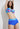 HIPBOXER BELT BYXA BIKINITROSA - MONET BLUE Flerfärgad