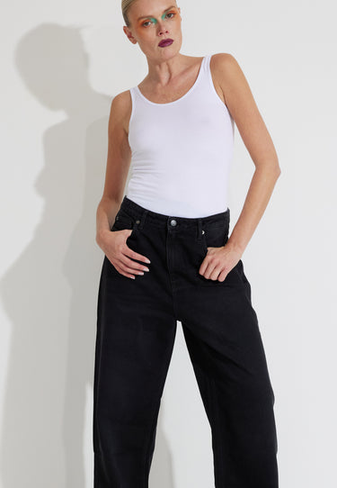JEANS - Svart