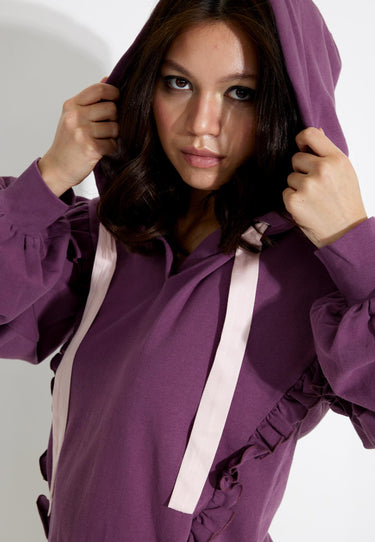 PAULINA HOOD - Misty Grape