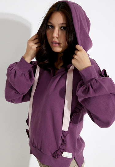 PAULINA HOOD - Misty Grape