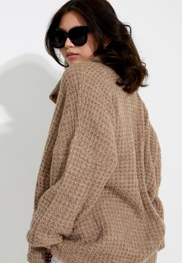 LEX KATIE WOOL - Brown Mel