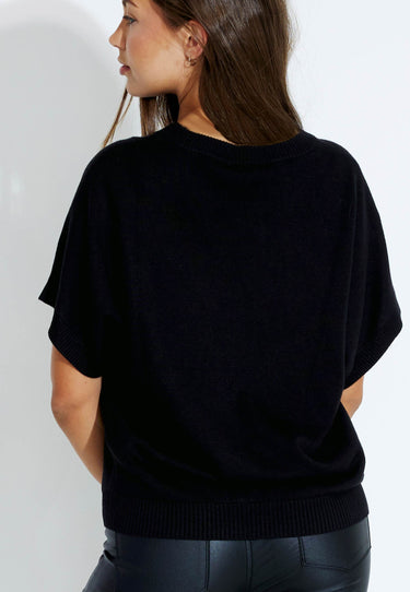 FQANI SWEATER - Black