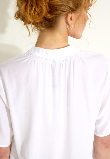 FQRALDA BLOUSE - Brilliant white