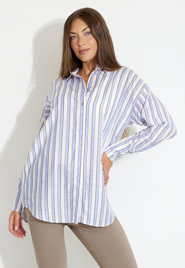 KOIN SHIRT - Blue stripe