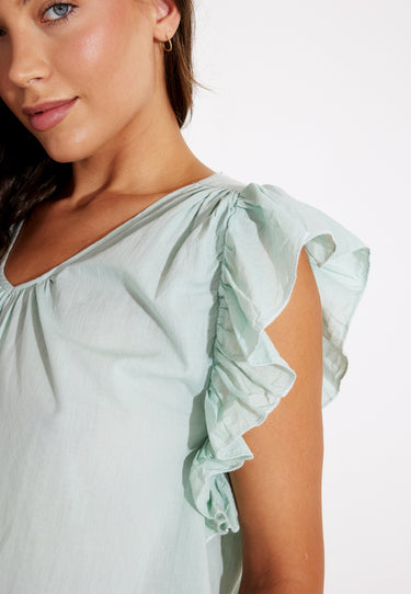 BLOUSE MINT - Vanilla