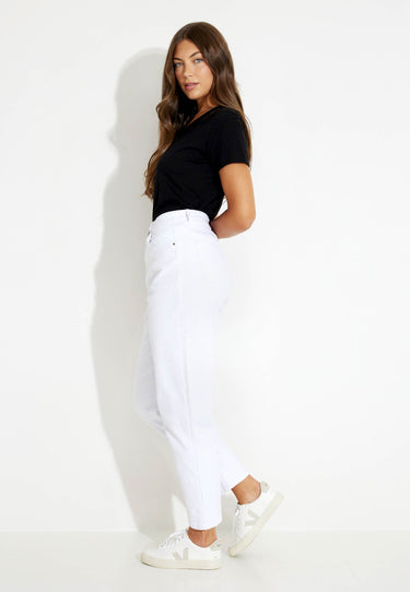 JEANS BYXOR - White