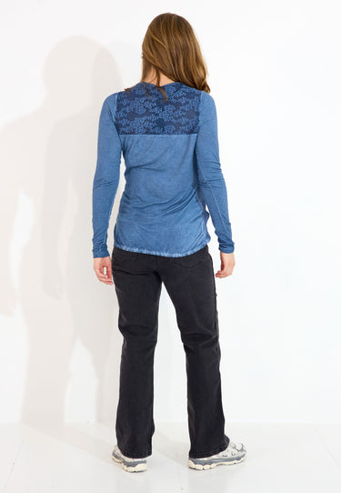 MAMMA-TRÖJA WRAP NURSING - blue