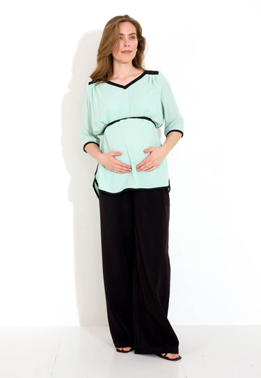 MAMMA-TOPP WOVEN - Aqua Foam