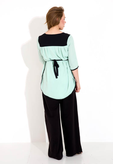 MAMMA-TOPP WOVEN - Aqua Foam