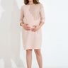 GRAVIDKLÄNNING SWEATER DRESS - Rose