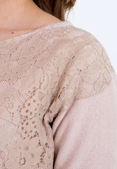 GRAVIDKLÄNNING SWEATER DRESS - Rose