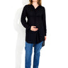 MAMMA-TOPP MAXISHIRT - Svart
