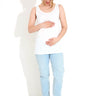 MAMMA-TOPP JERSEY TANK TOP - Snow White