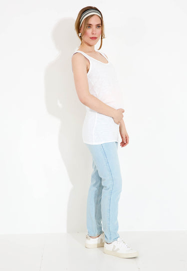 MAMMA-TOPP JERSEY TANK TOP - Snow White