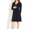 GRAVIDKLÄNNING 4795 - Dark grey