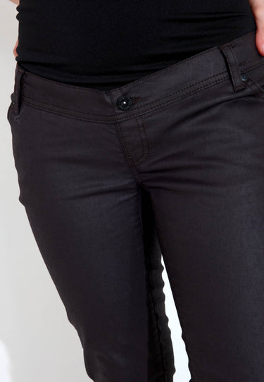 MAMMA-JEANS SOPHIA COATED - Burgundy