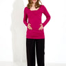 GRAVIDKLÄNNING 6874 - Dark Pink