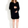 MAMMA-TOPP WOVEN - Svart