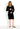 GRAVIDKLÄNNING KNIT DRESS - Svart