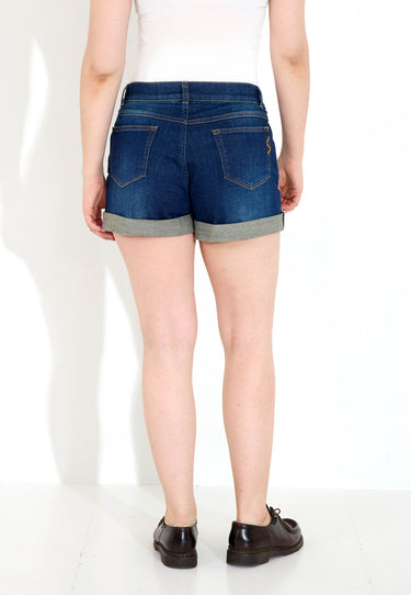 MAMMA-SHORTS UNDERBUMP SICILY - Vintage Denim