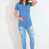 MAMMA-TOPP - Jeans blue