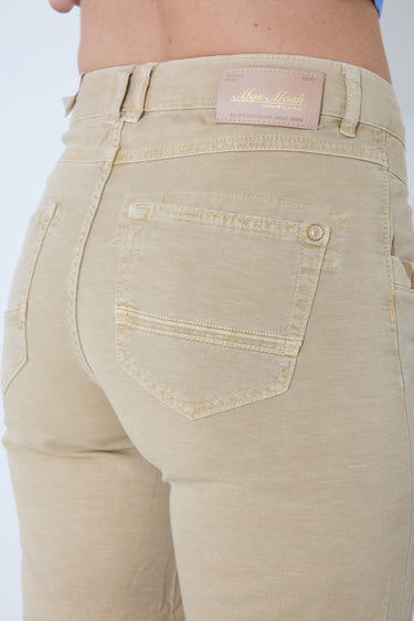 NAOMI DECOR SHORTS - Beige with details